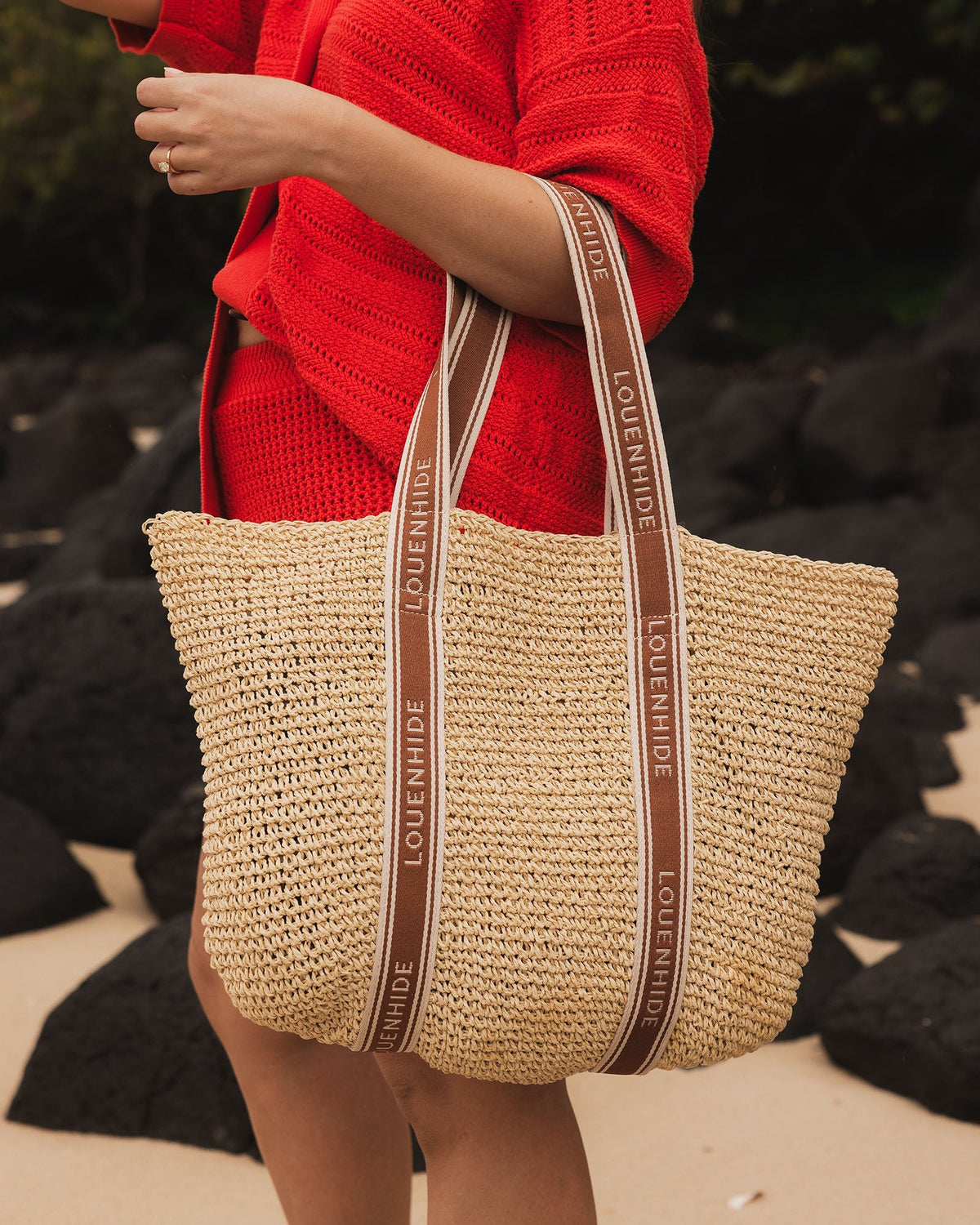 Louenhide Bali Beach Bag Natural Tan