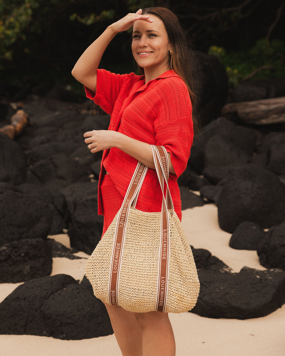 Louenhide Bali Beach Bag Natural Tan