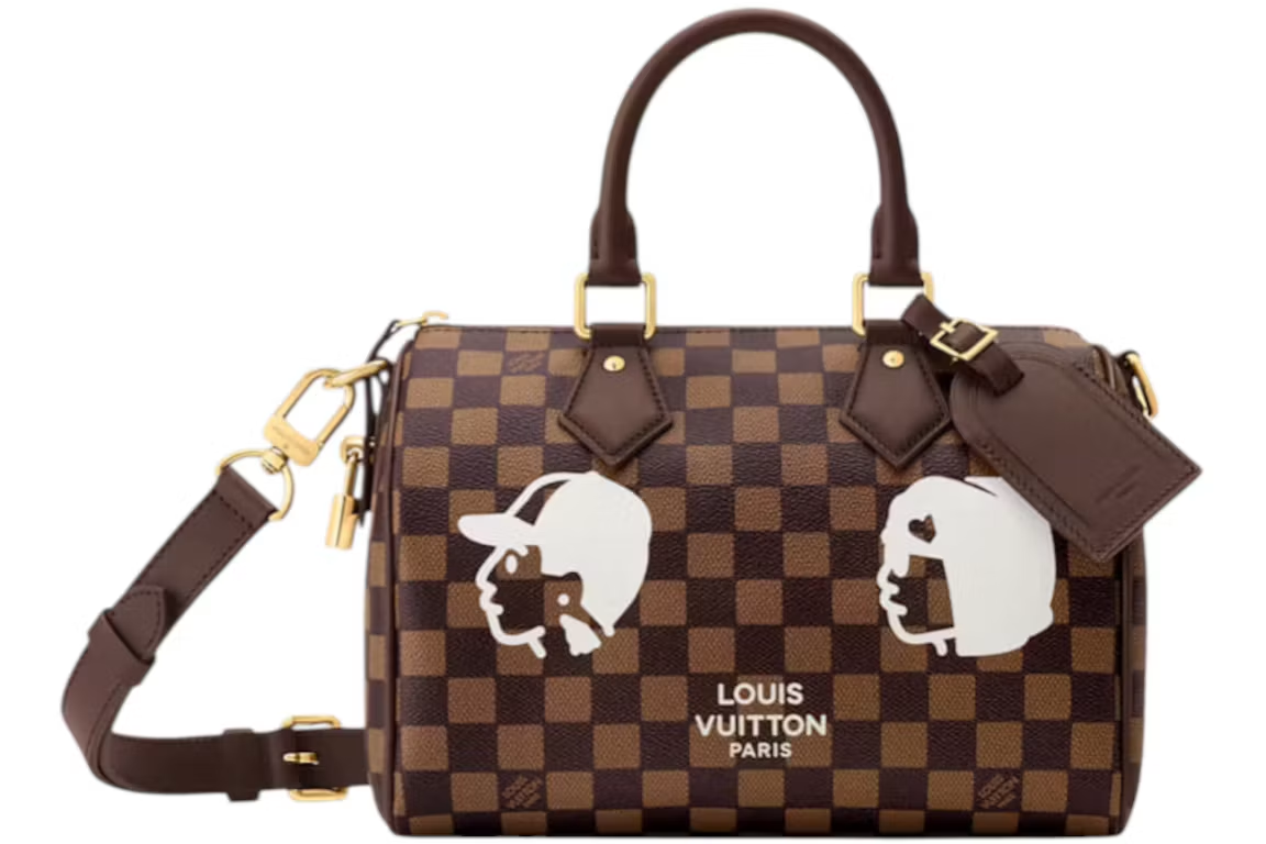 Louis Vuitton x Nigo Speedy Bandouliere Brown