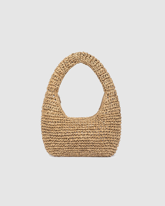 Louenhide Nellie Shoulder Bag Natural Raffia