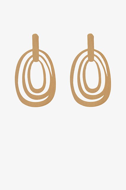 Antler Luna Earring Gold