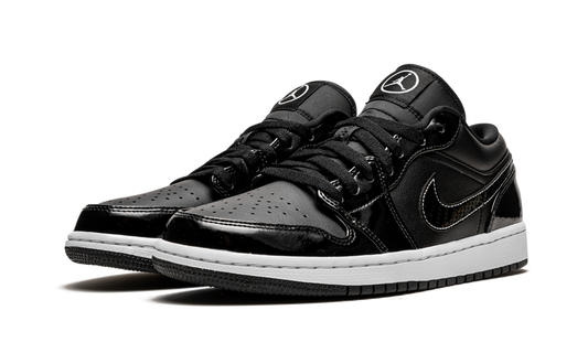 Nike Air Jordan 1 Black Patent Leather Cowhide 02