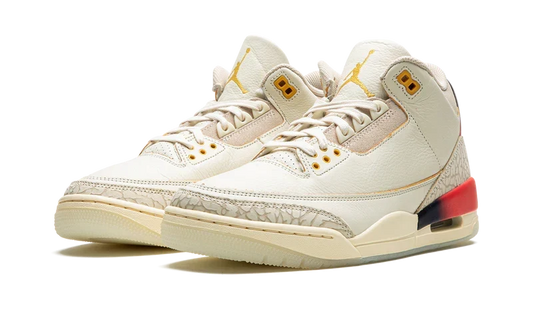 Nike Air Jordan 3 x J Balvin Cream Cowhide Suede