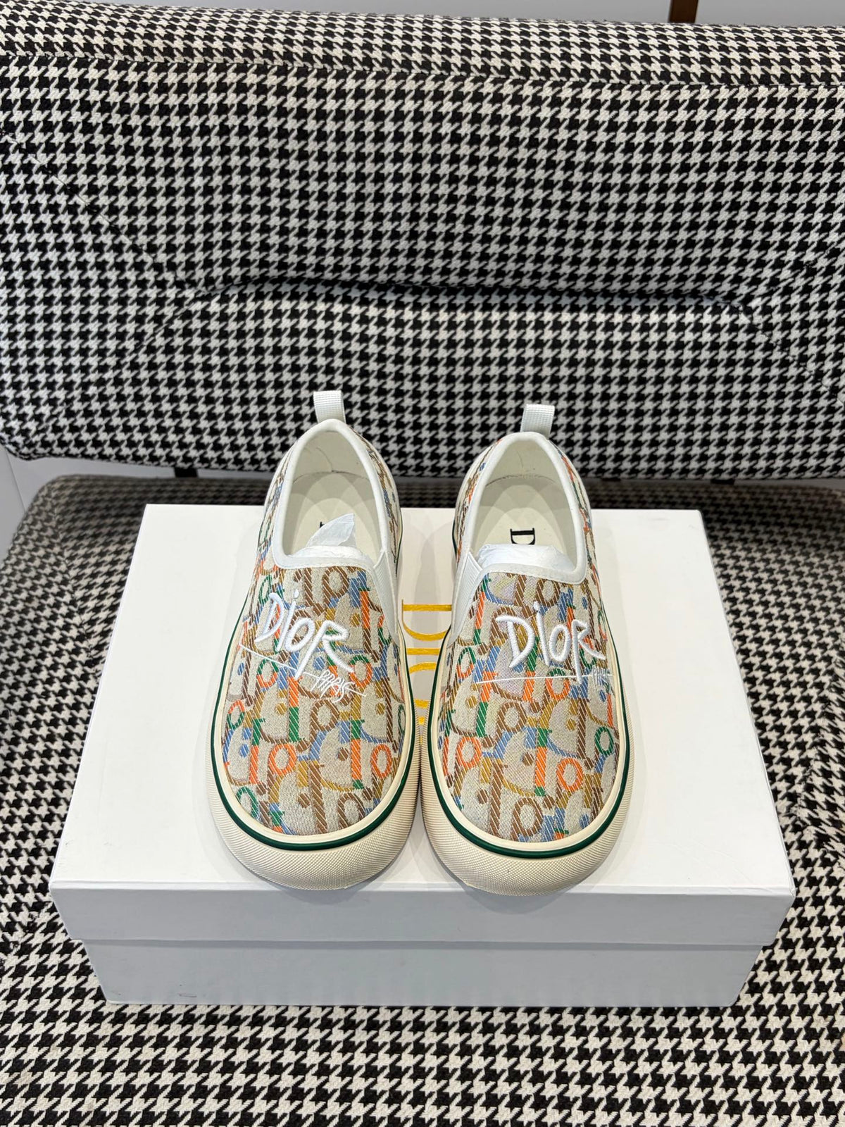Dior 2026 Slip-on Sneaker Fabric Leather 910944