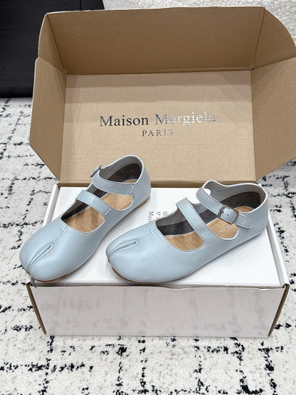 Maison Margiela 2026 Mary Jane Ballet Flat Sheepskin 923257