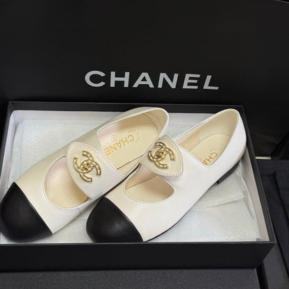 Chanel 2026 Ballet Flats Suede Leather 943016